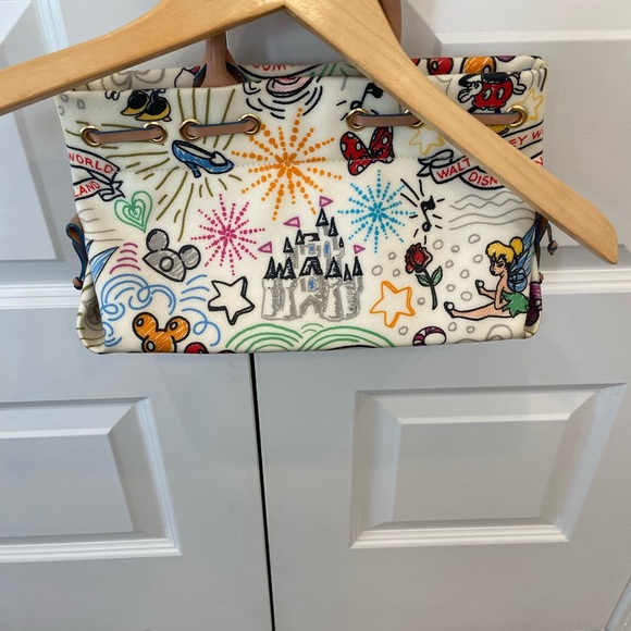 Disney Dooney & Bourke Sketch Tassel Tote Handbag - Picture 15 of 15